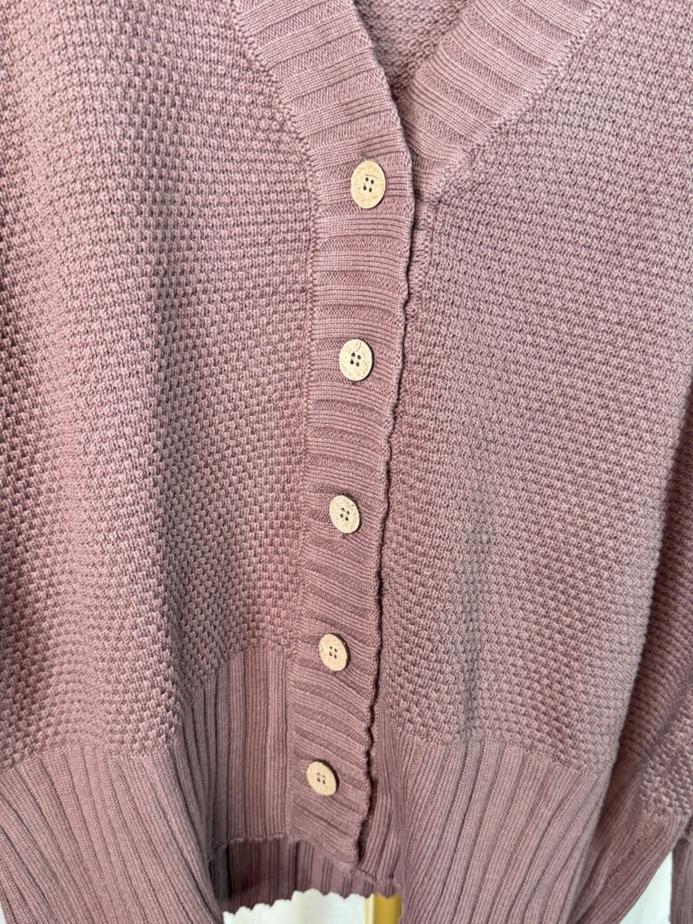 Free People Hailee Cardi Pant and Cardigan Sweater Set, Size L - Picture 7 of 13